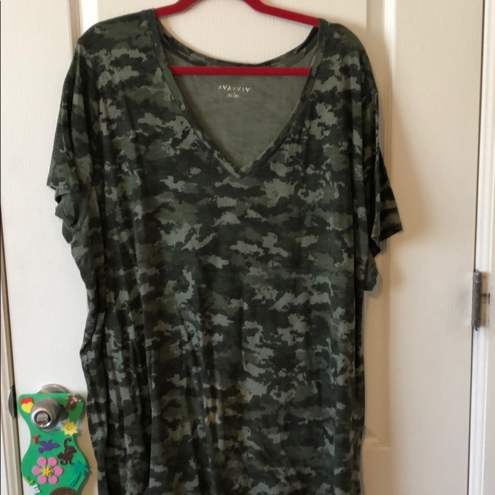 Camo tee